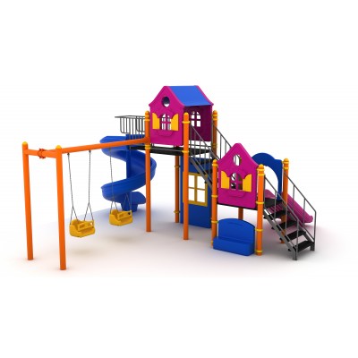 125 M House Themed Playground